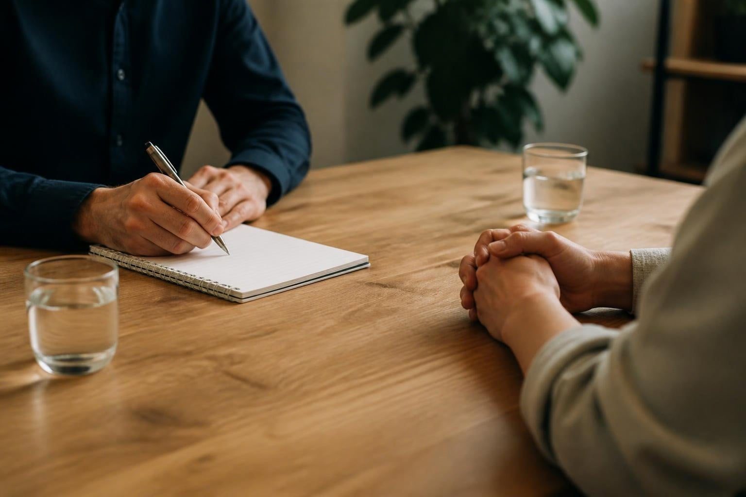Entretien autour d’une table